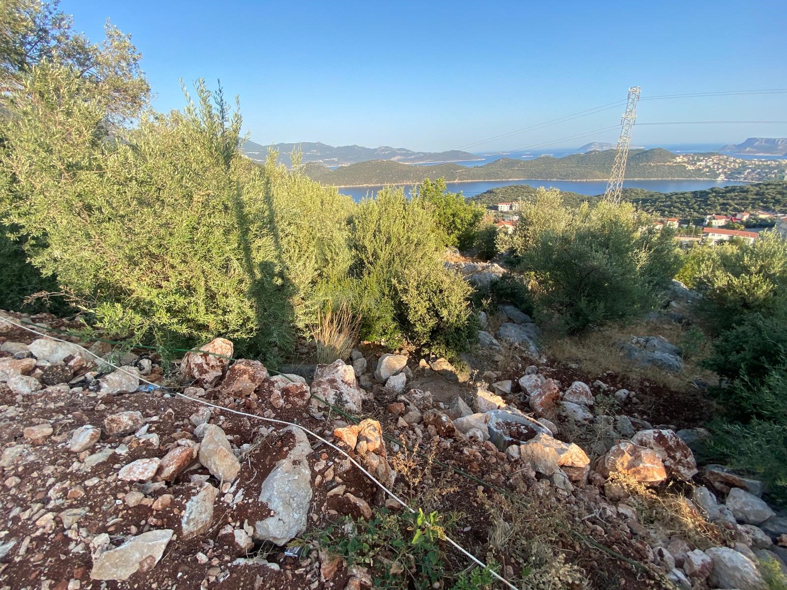 Gökseki de Full deniz manzaralı arazi