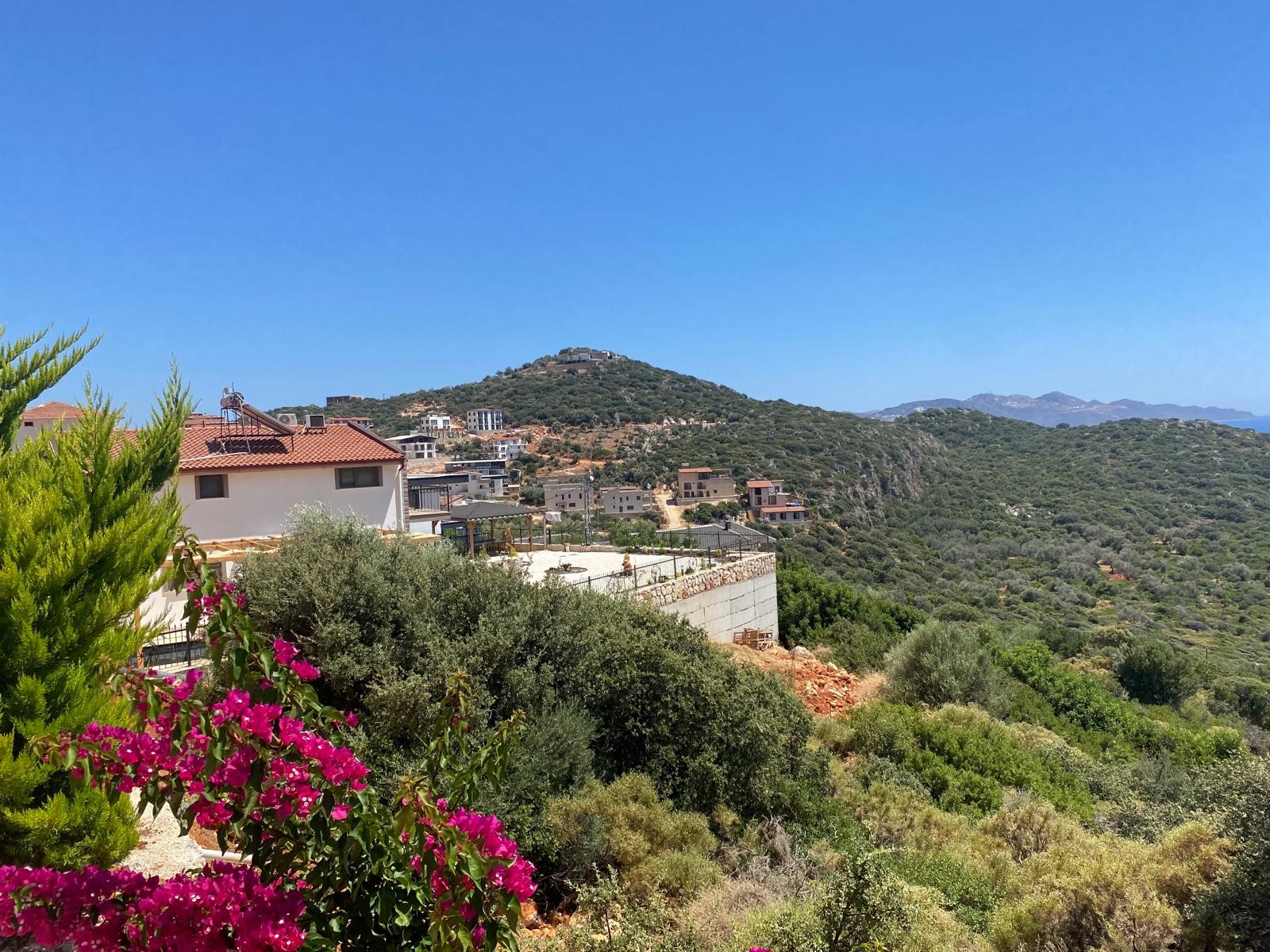 Kaş gökseki de deniz manzaralı yatırımlık parsel