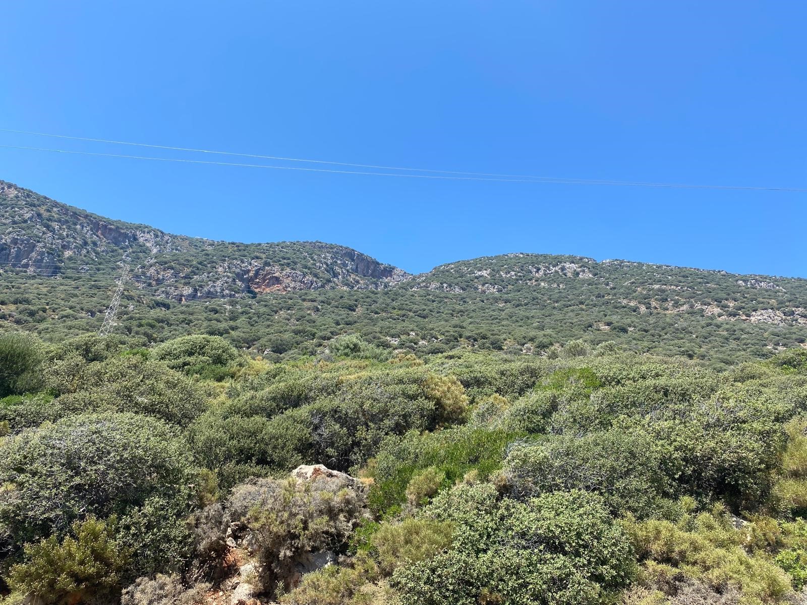 Kaş gökseki de deniz manzaralı yatırımlık parsel